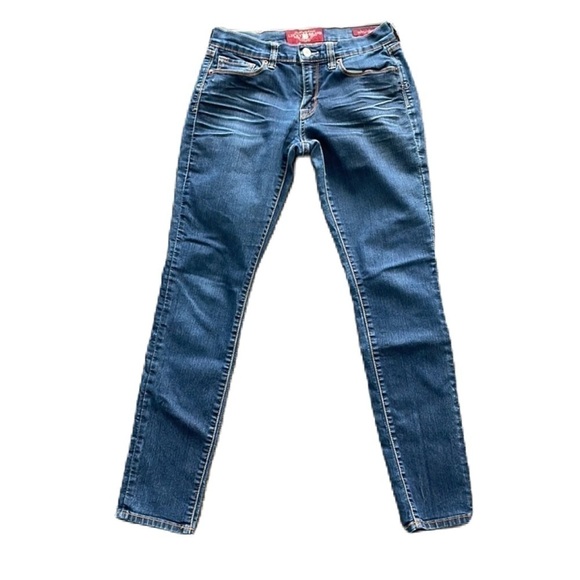 Sz2 Lucky Brand Sophia Skinny Ankle in a medium blue wash VVGUC - Picture 2 of 9